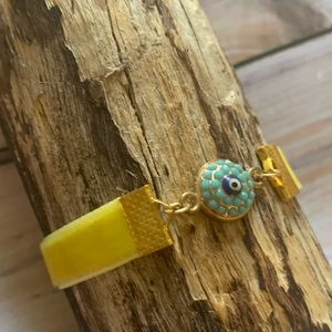 Lalunacopoli evil eye bracelet